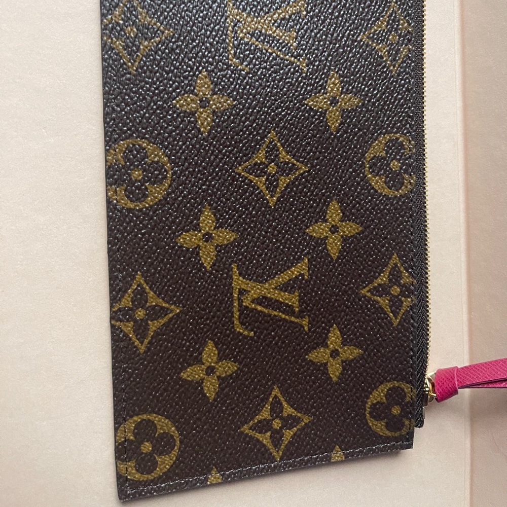 Louis Vuitton Brown and Gold Monogram Wallet